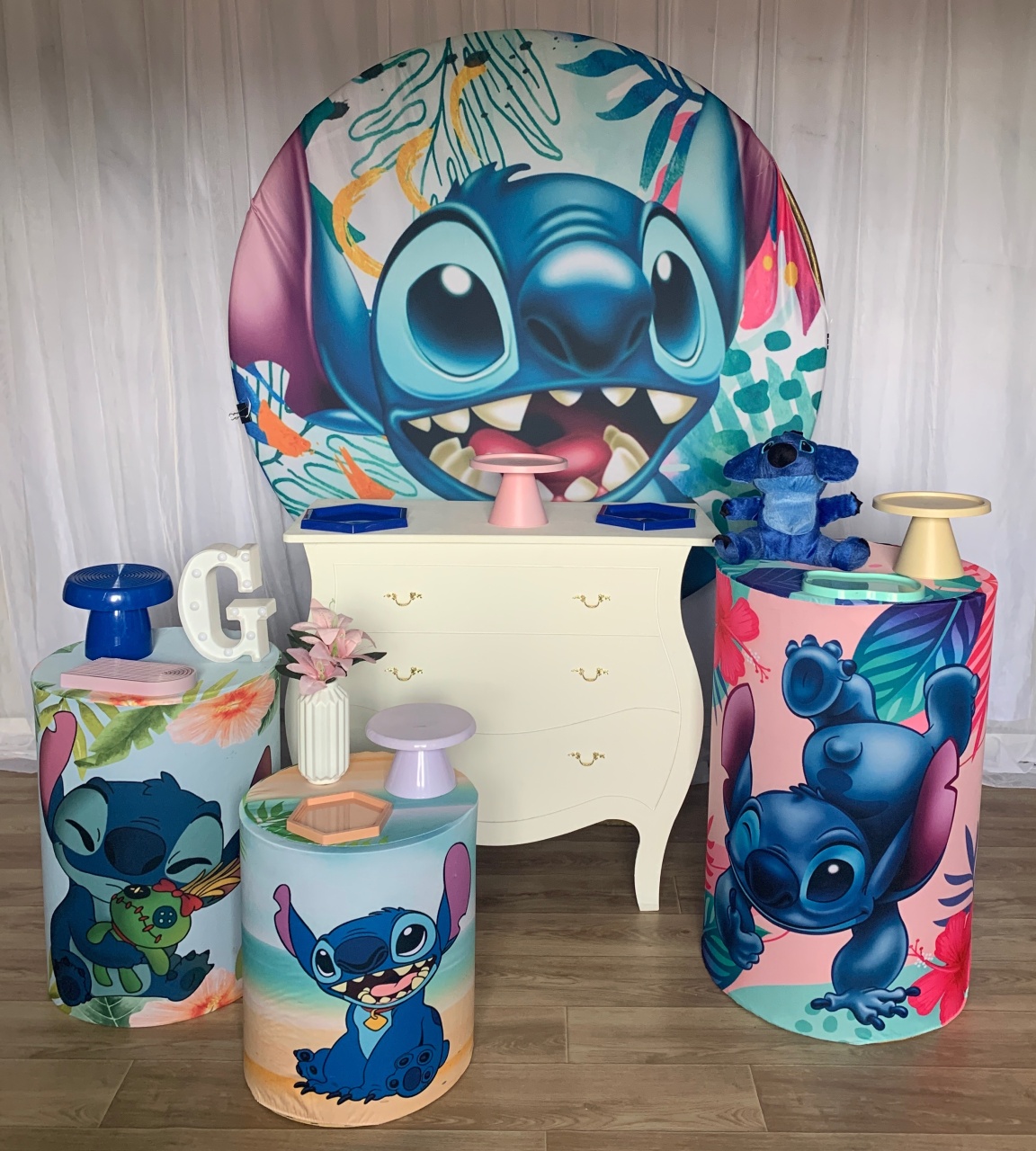 Kit Ouro Stitch - AMORETTO LOCAÇÕES