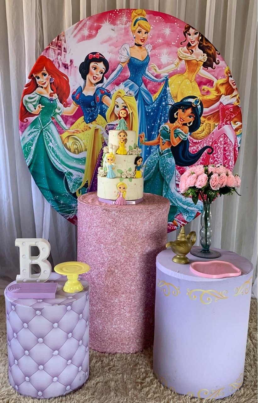 Kit Prata Princesas - AMORETTO LOCAÇÕES