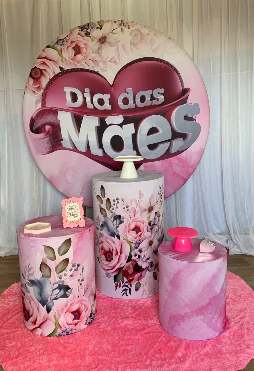 Kit Prata Dia  das Mães 1 - AMORETTO LOCAÇÕES