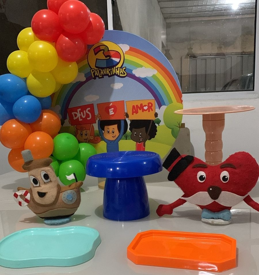 Mini Kit 3 Palavrinhas - AMORETTO LOCAÇÕES