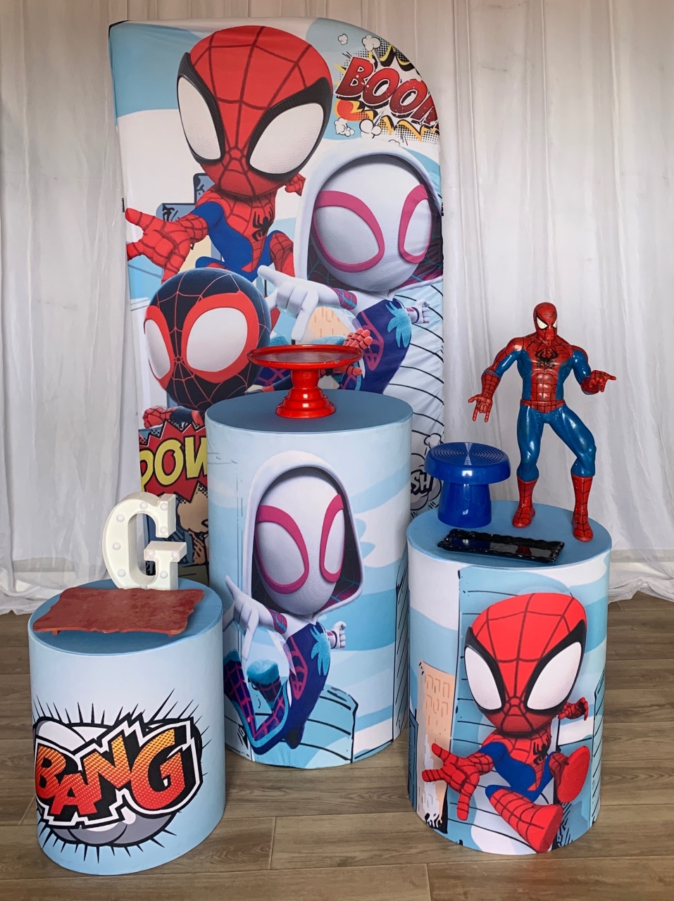 Kit Prata Spidey E Amigos  - AMORETTO LOCAÇÕES