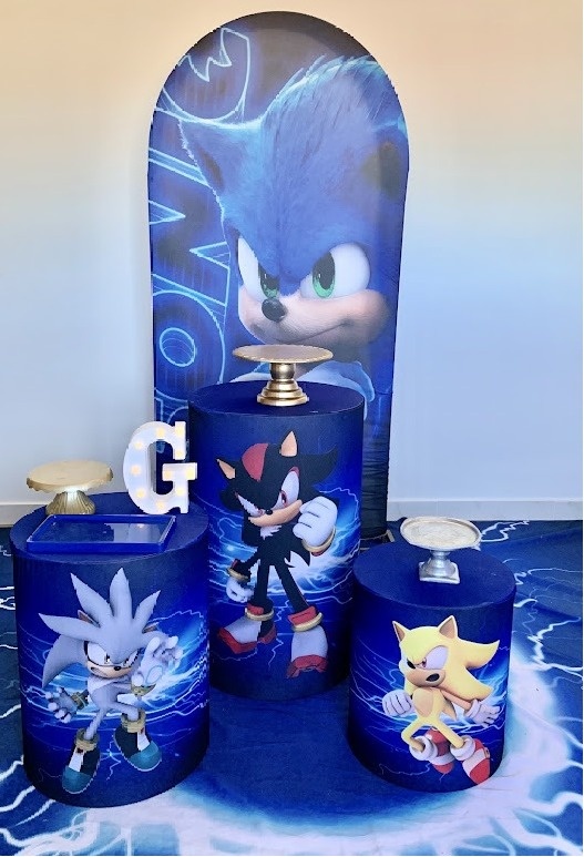Kit Prata Sonic - AMORETTO LOCAÇÕES