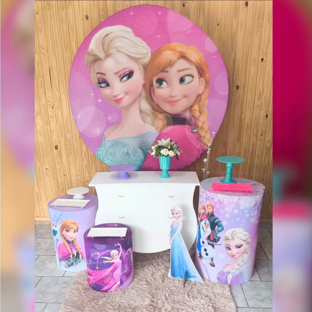 Kit Ouro Frozen - Malufestafacil
