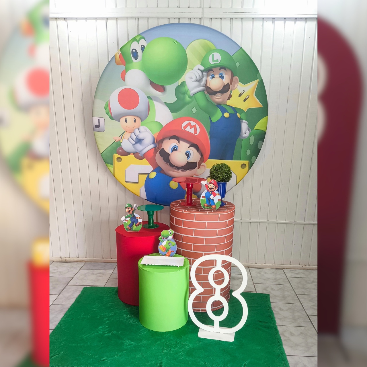 Kit Prata Super Mario - Malufestafacil