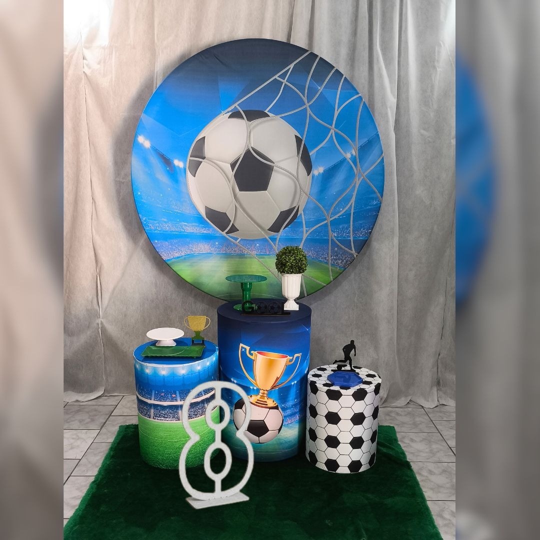 Kit Prata Futebol  - Malufestafacil