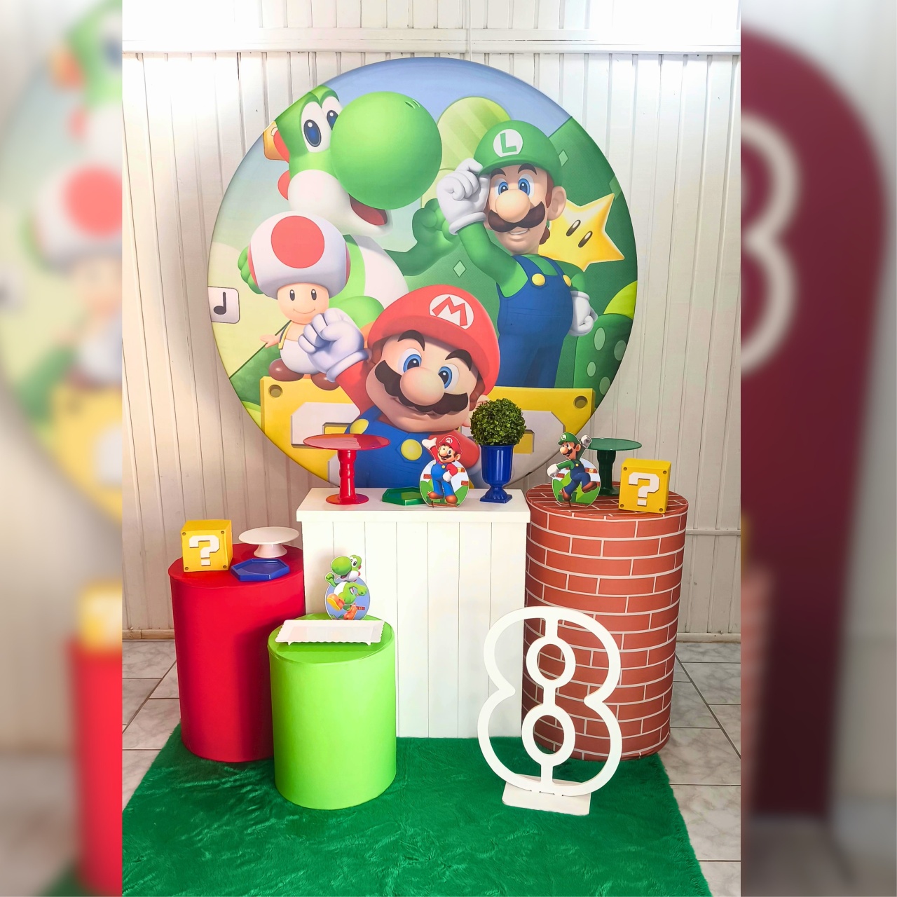 Kit Ouro Super Mario  - Malufestafacil