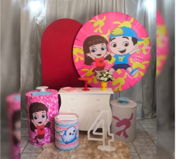 Kit Diamante Lucas Neto E Gi - Malufestafacil