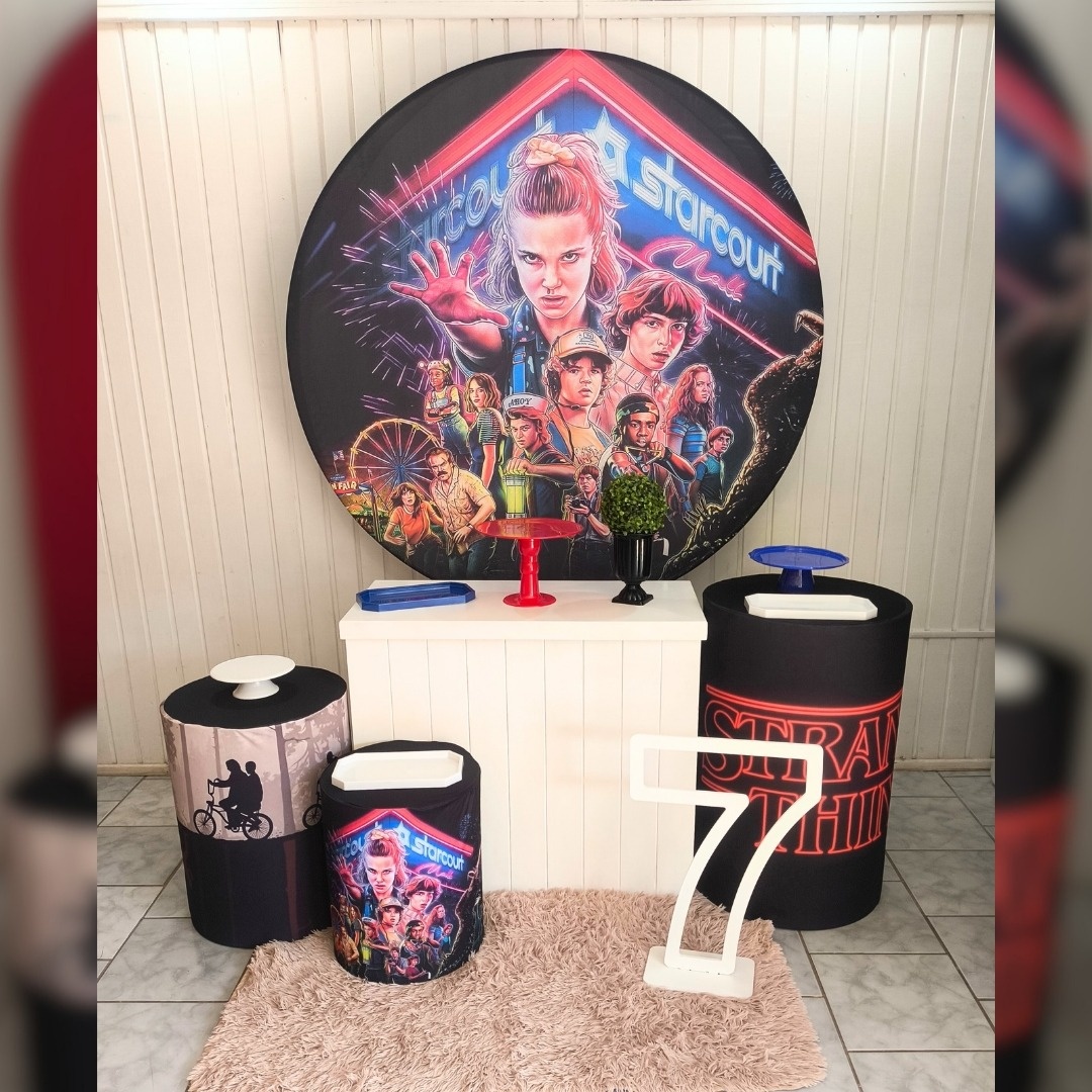 Kit Ouro  Strangers Things  - Malufestafacil