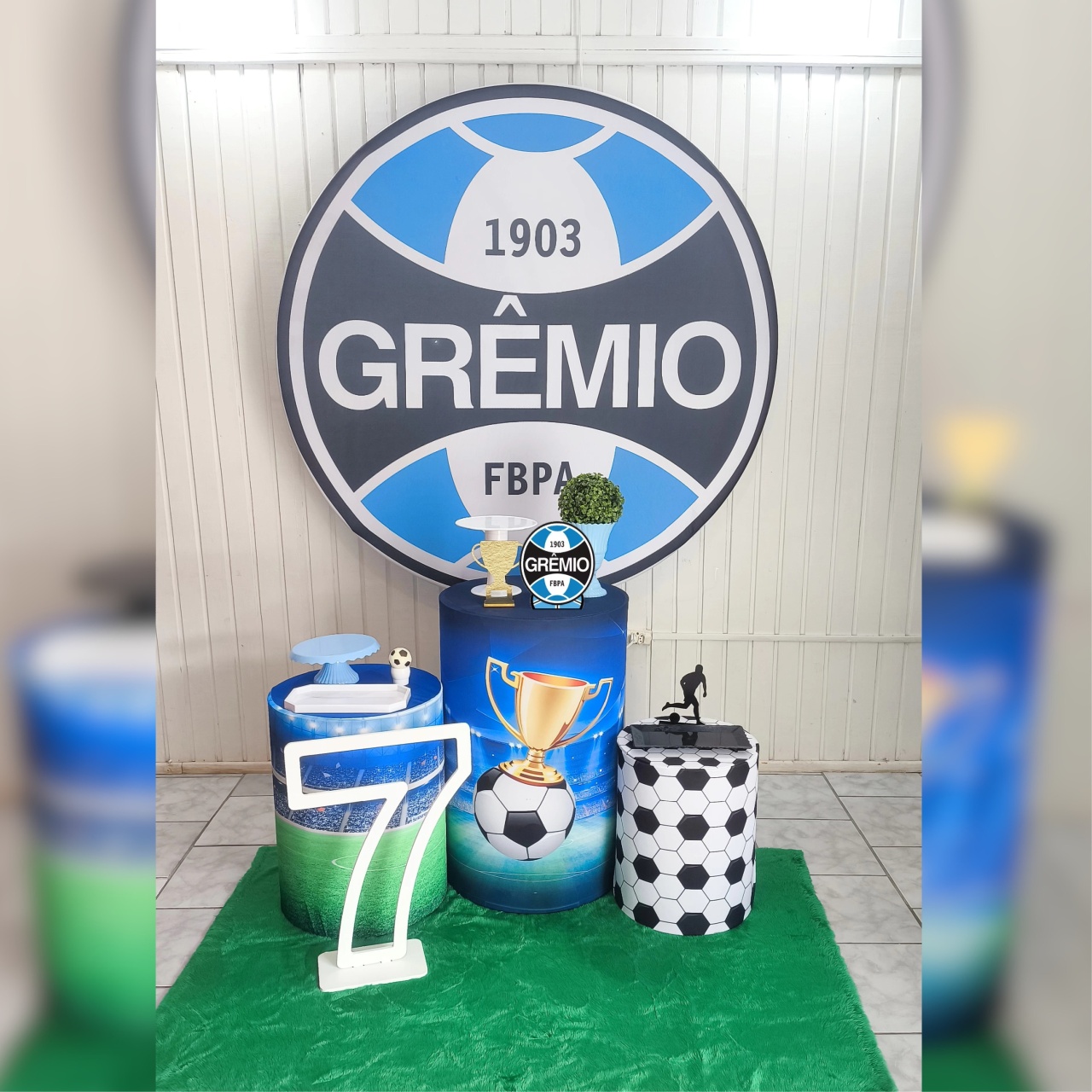 Kit Prata Gremio  - Malufestafacil