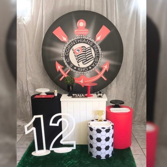 Kit Ouro Corinthians   - Malufestafacil