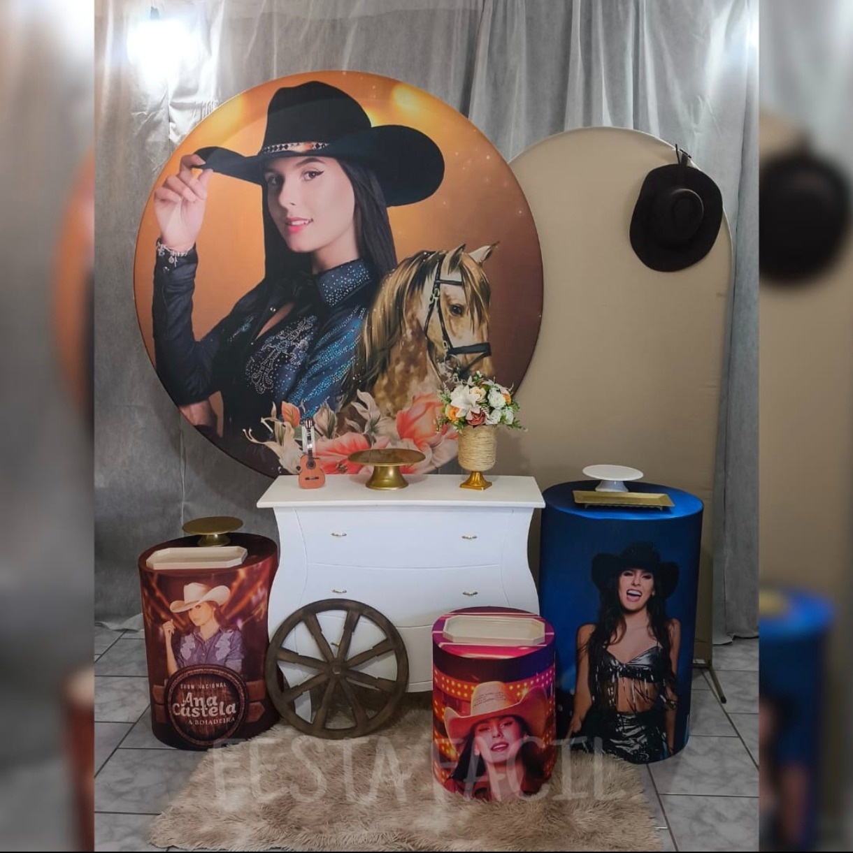 Kit Diamante Ana Castela  - Malufestafacil