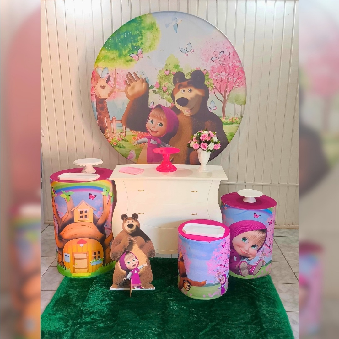 Kit Ouro Marsha E O Urso - Malufestafacil