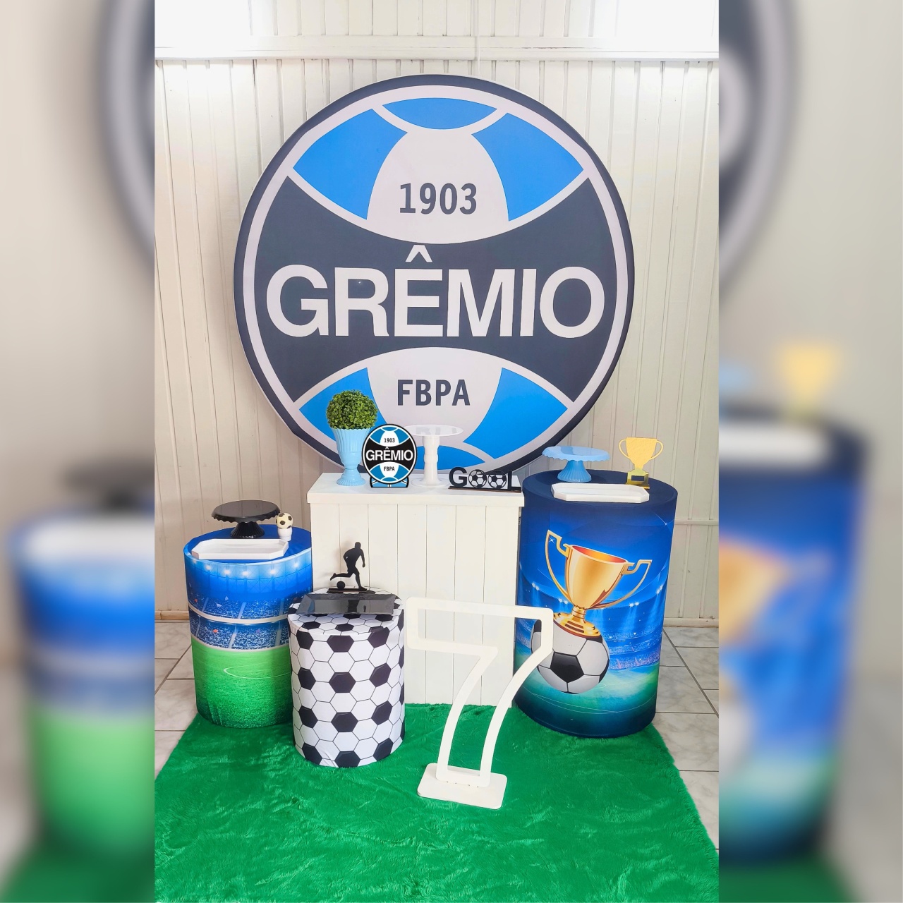 Kit Ouro Gremio   - Malufestafacil