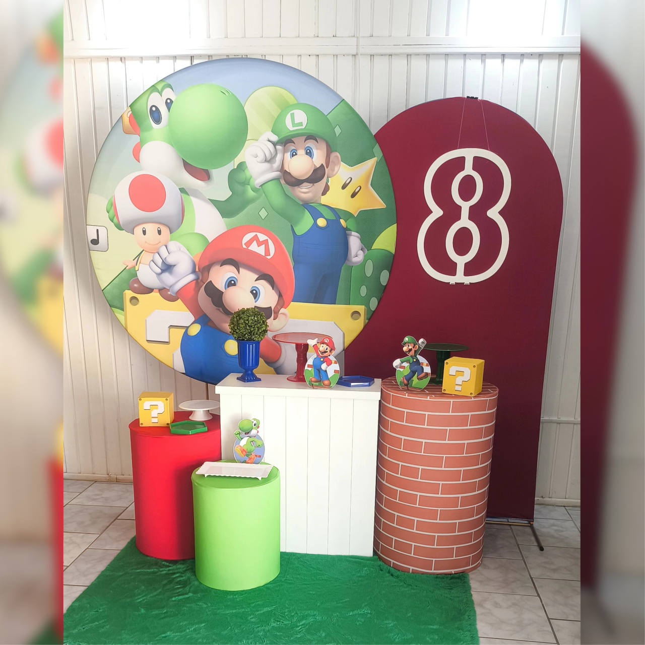 Kit Diamante Super Mario  - Malufestafacil