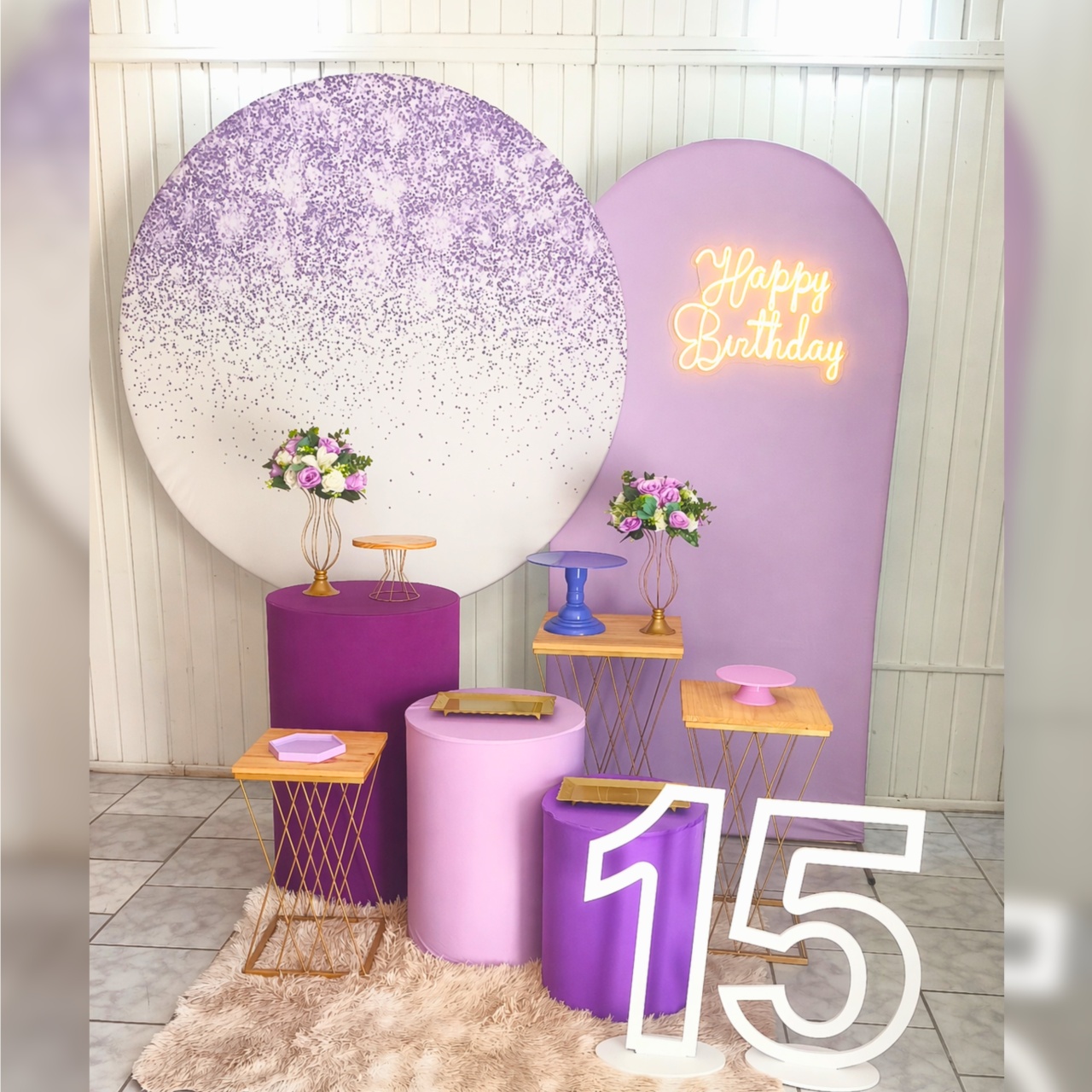 Kit Adulto Lilas  - Malufestafacil