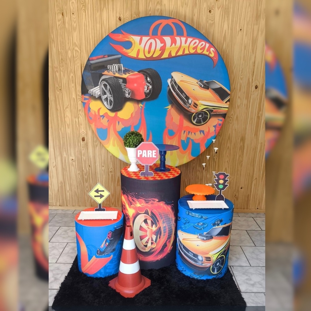 Kit Prata Hot Wheels  - Malufestafacil
