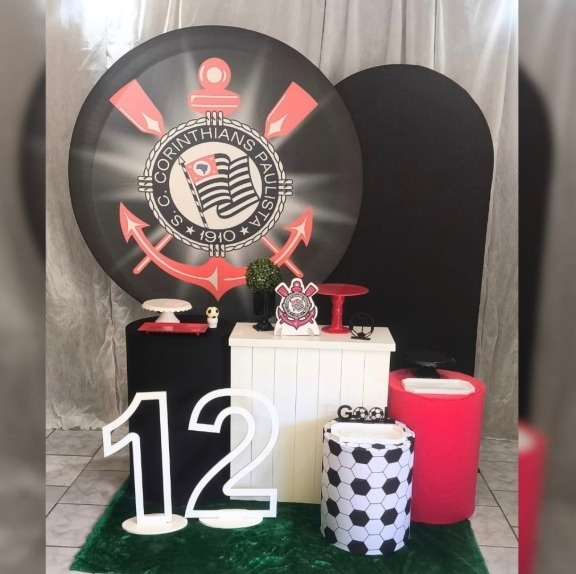Kit Diamante Corinthians  - Malufestafacil