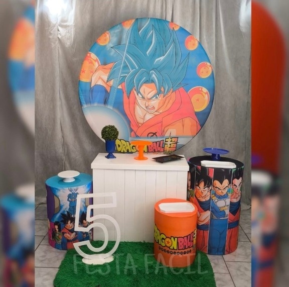 Kit Ouro Dragon Ball  - Malufestafacil