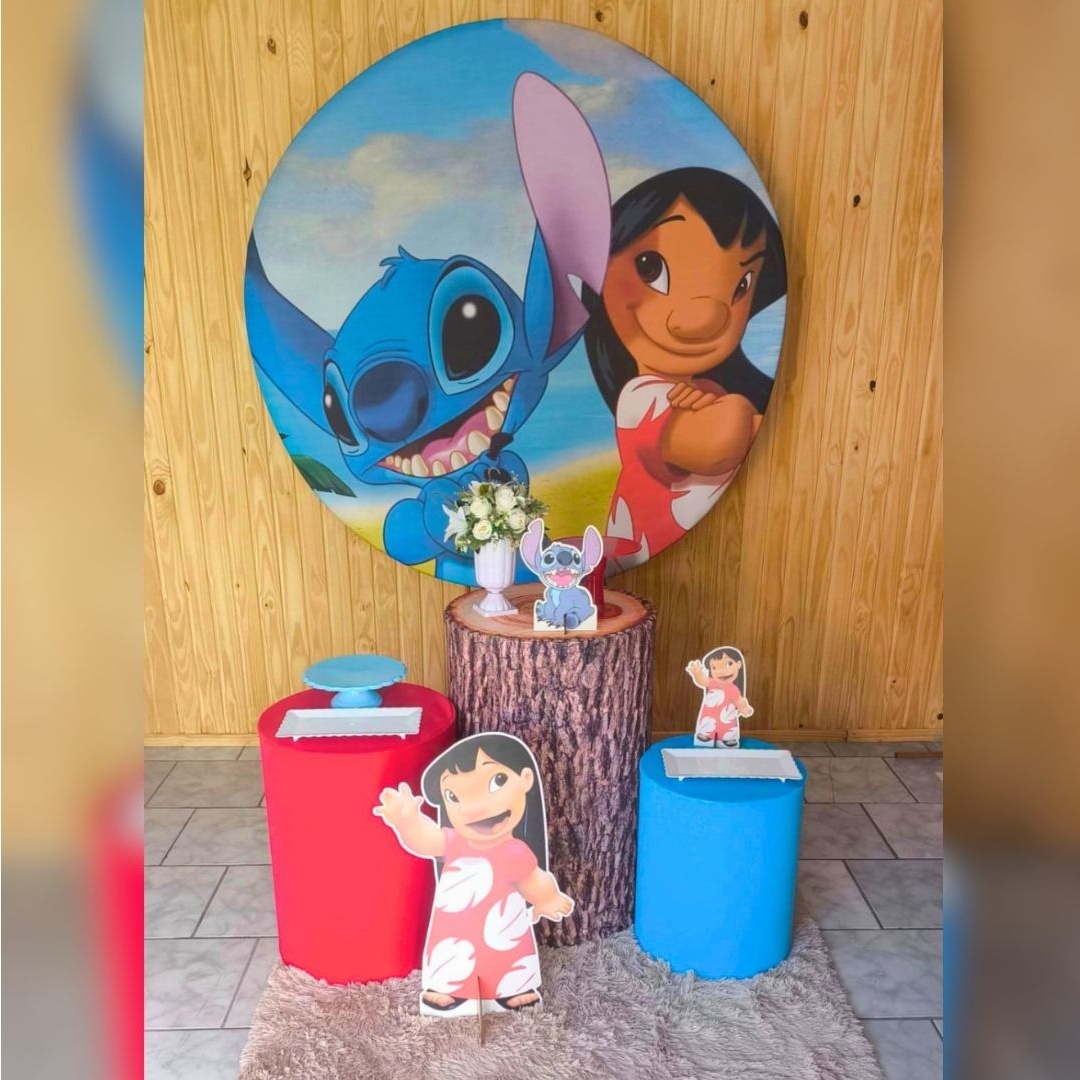 Kit Prata Lilo Stitch - Malufestafacil