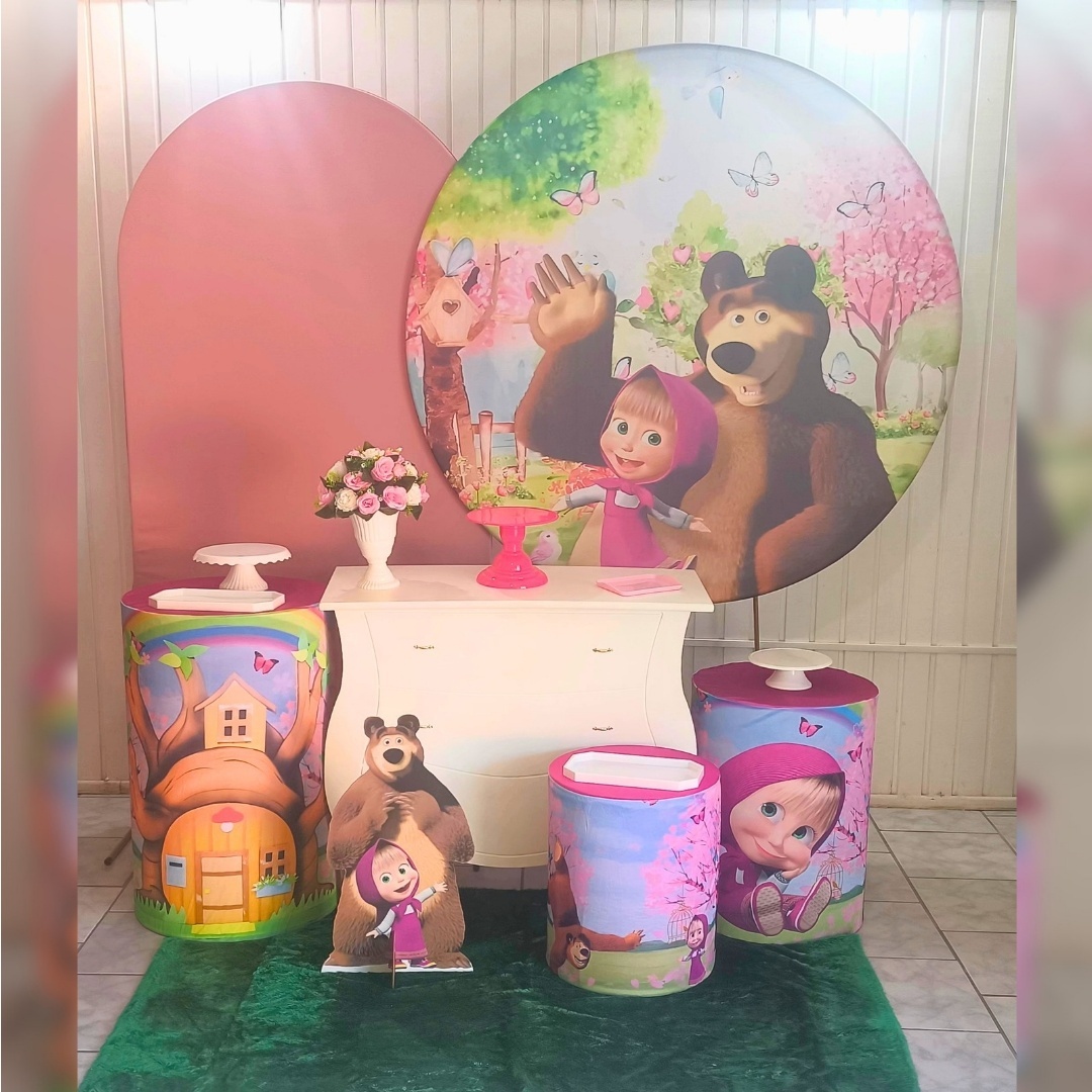 Kit Diamante Marsha E O Urso - Malufestafacil