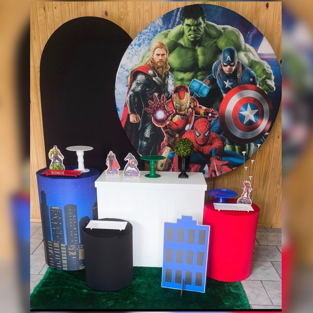 Kit Diamante Vingadores    - Malufestafacil