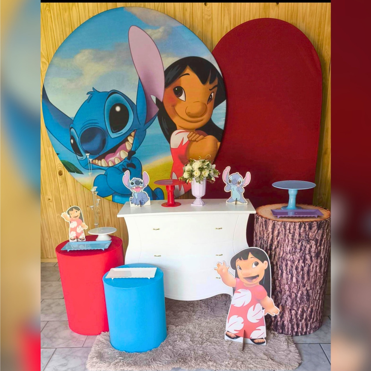 Kit Diamante Lilo E Stich - Malufestafacil