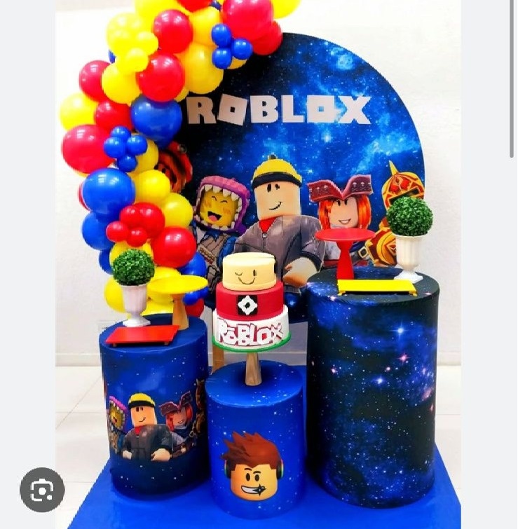 Kit Roblox Azul - CARLINDAFESTAS