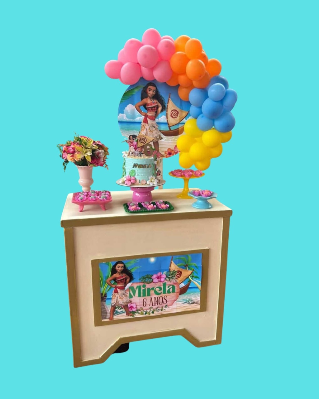 Kit de Mesa Personalizado - CARLINDAFESTAS