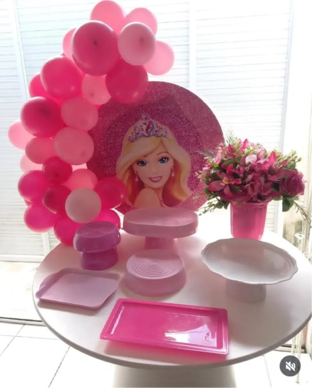 Kit Festa Na Mesa Barbie - CARLINDAFESTAS