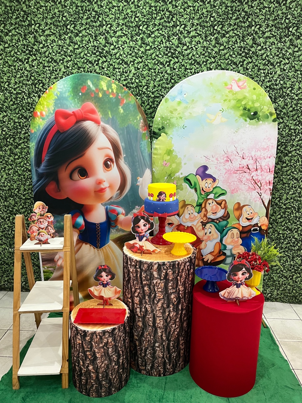 Branca de Neve Baby 2 Escadinha  - Preciosa Festas
