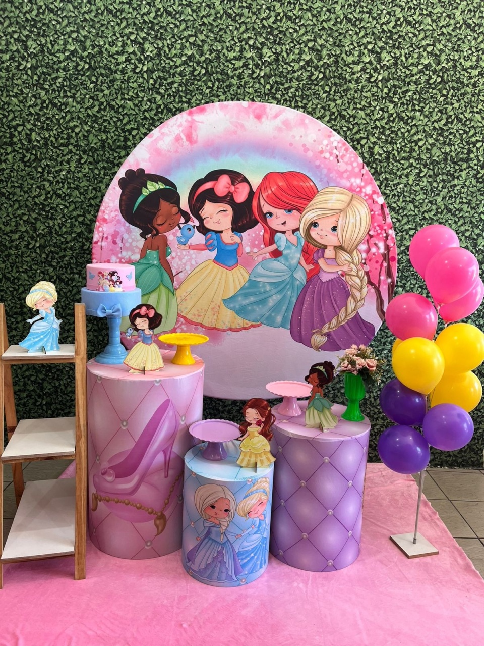 Princesas Baby Prata  - Preciosa Festas