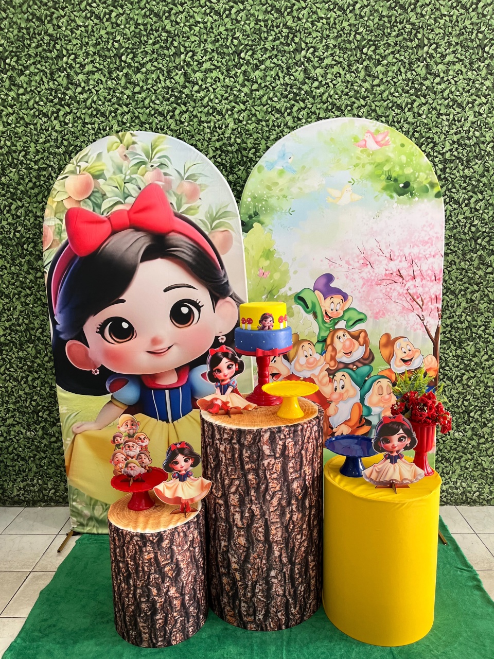 Branca de Neve Baby 1  - Preciosa Festas