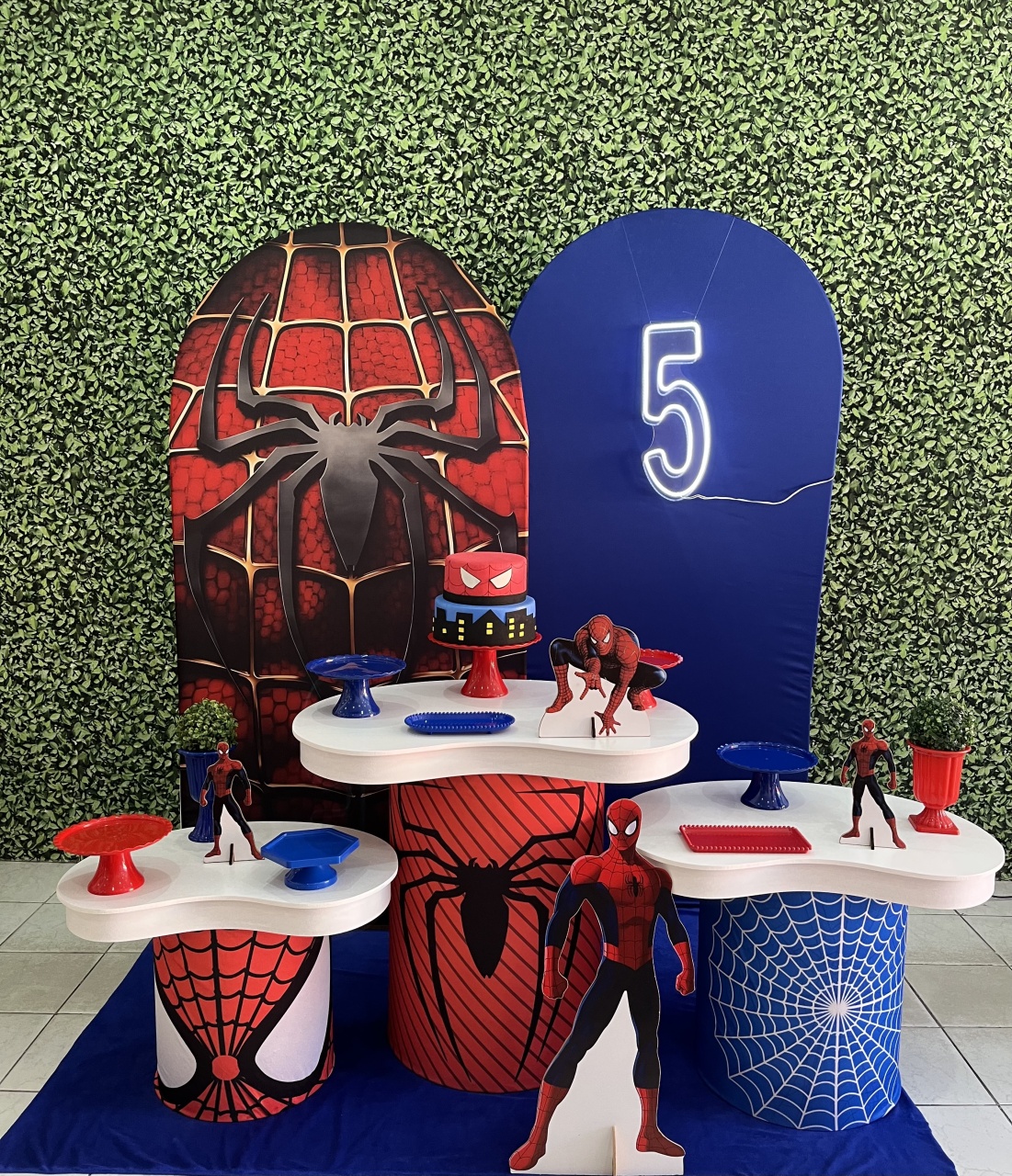 Homem Aranha Luxo Orgânico 1 - Preciosa Festas
