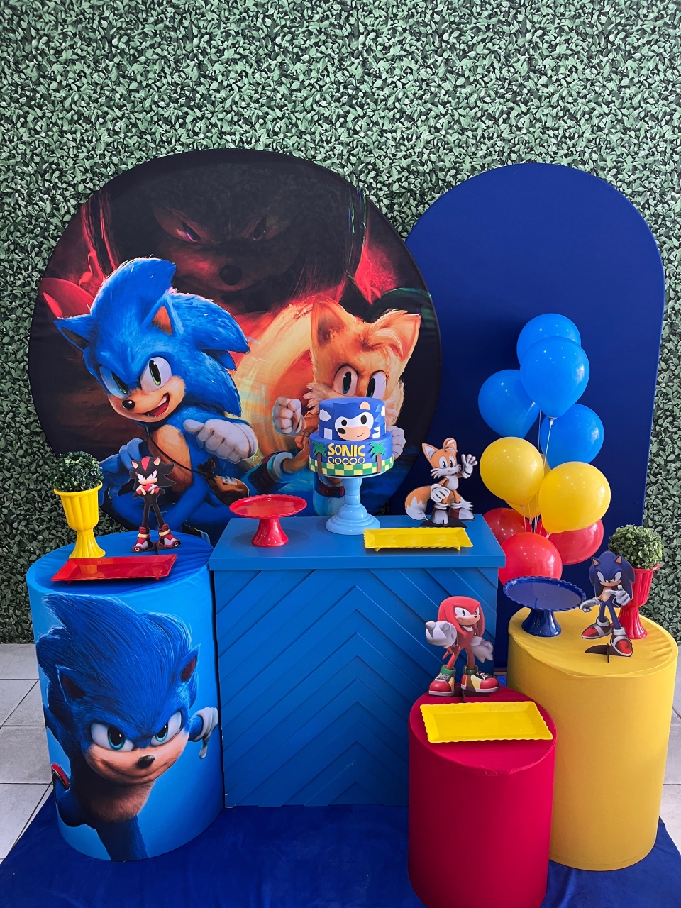 Sonic 3 Luxo - Preciosa Festas