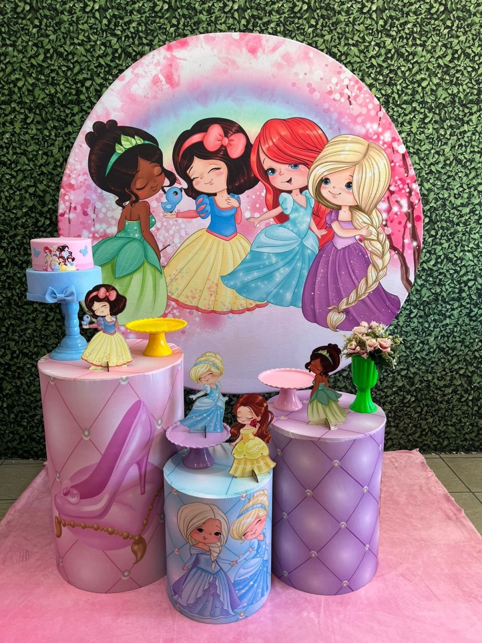 Princesas Baby Bronze - Preciosa Festas