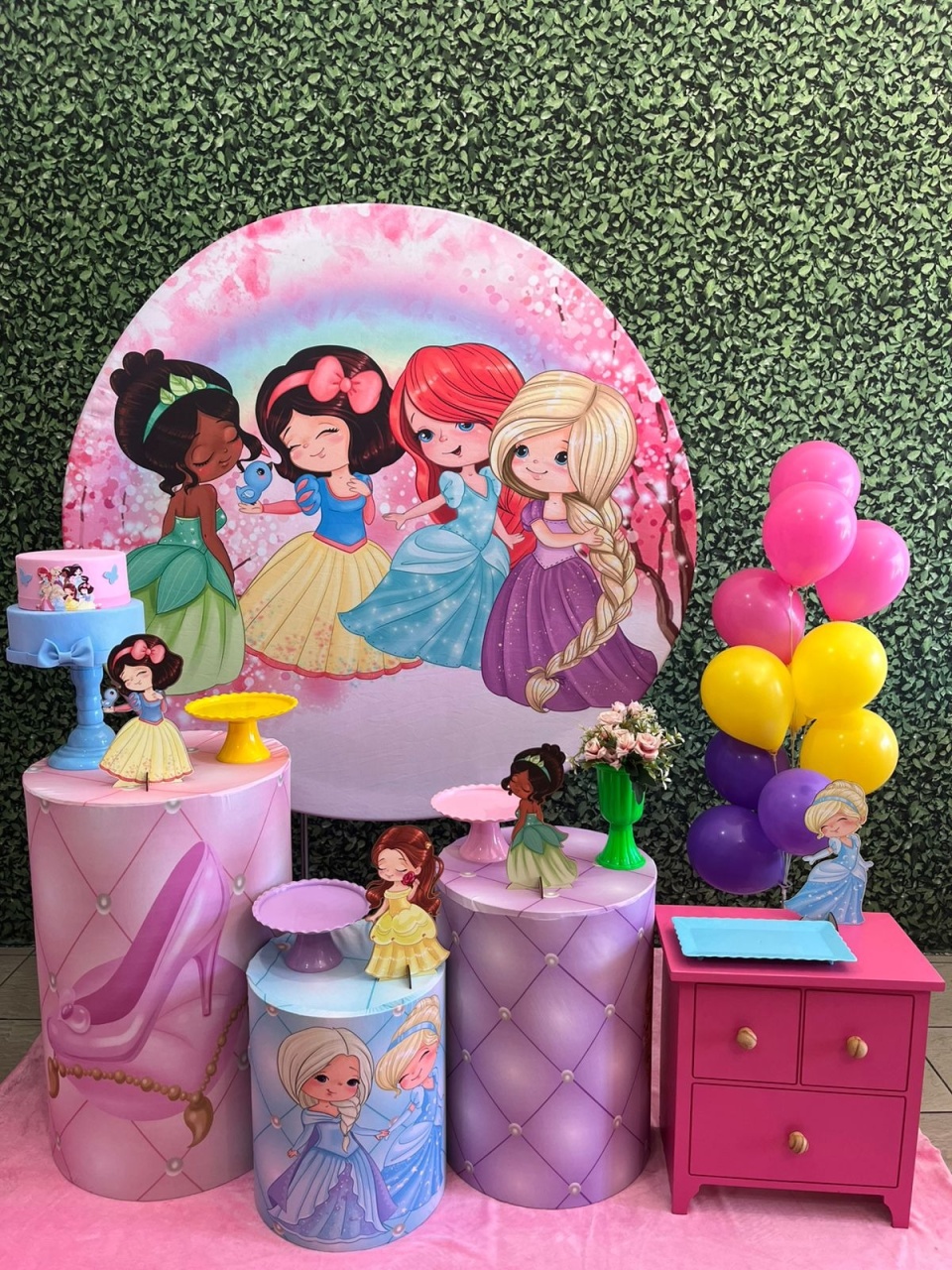 Princesas Baby Ouro 1 - Preciosa Festas