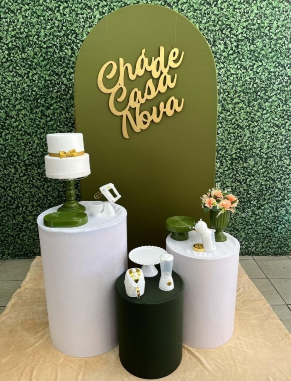 Chá de Casa Nova Verde - Preciosa Festas