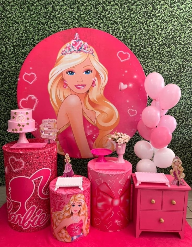 Barbie 2 Ouro - Preciosa Festas