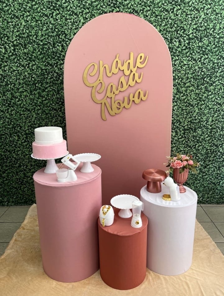 Chá de Casa Nova Rose Bronze  - Preciosa Festas