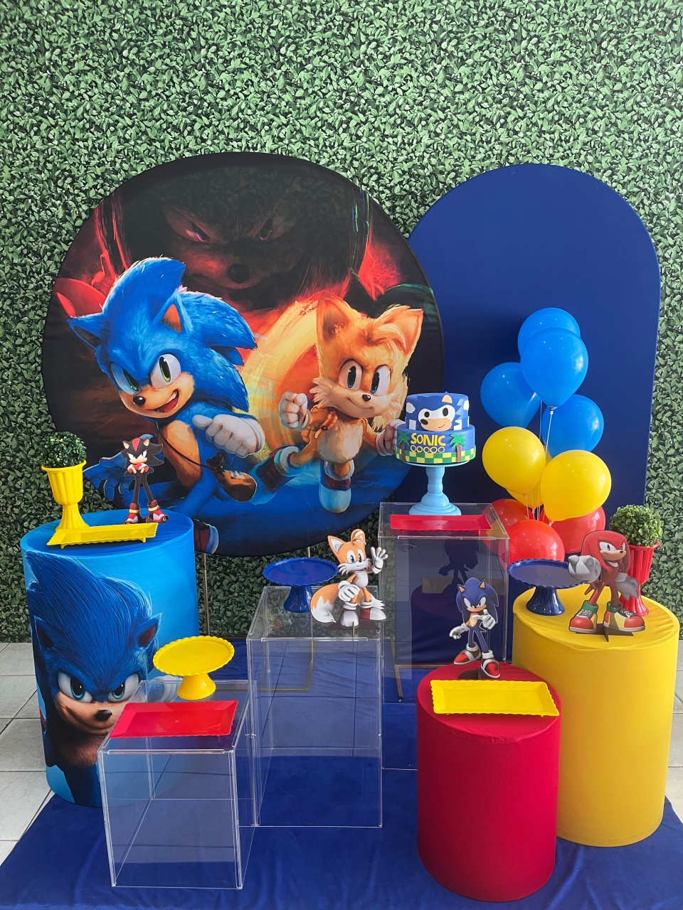 Sonic 3 Luxo 2 - Preciosa Festas