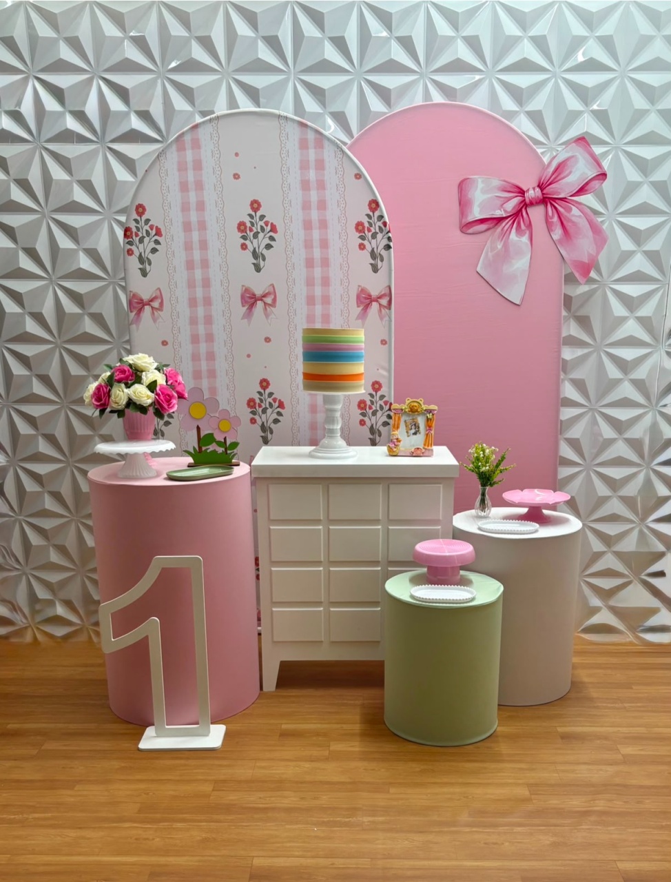 Kit Laço Rosa K-2959 - EncantAí