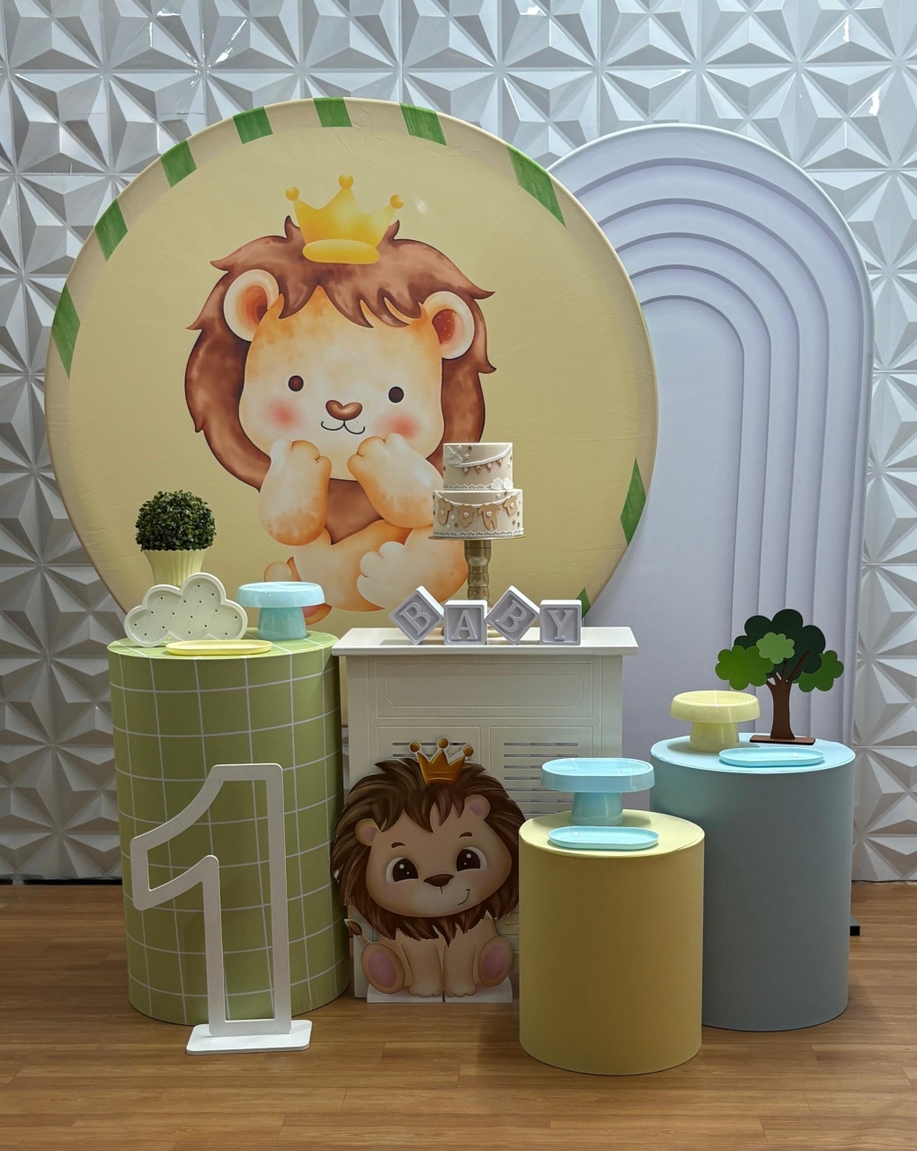 Kit Chá de Bebê - Ouro (K-5016) - EncantAí