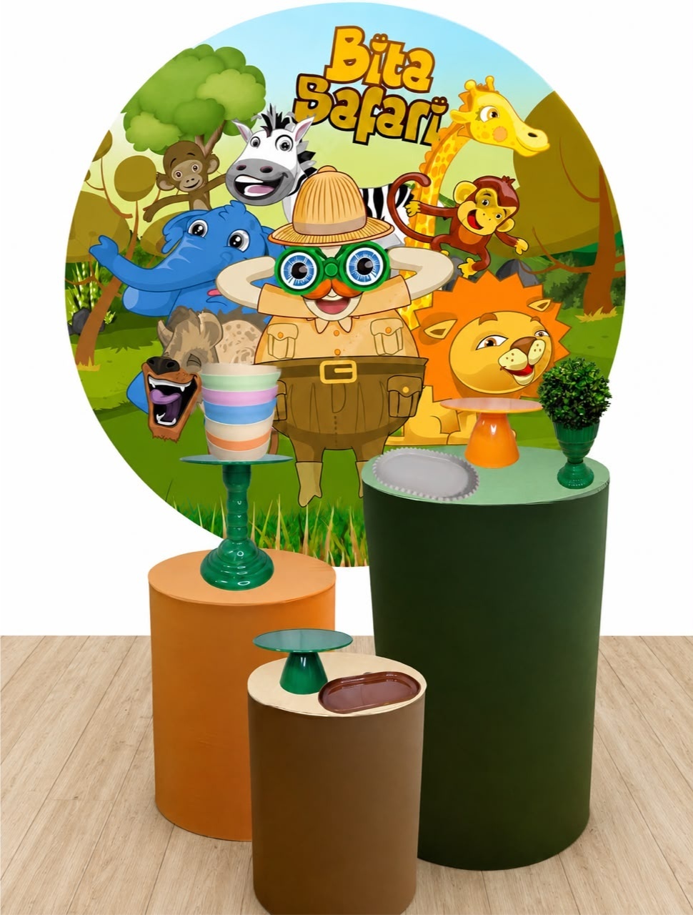 Kit Mundo Bita No Safari - Bronze - EncantAí