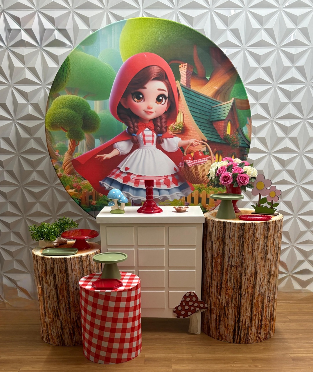 Kit Chapéuzinho Vermelho - Prata (K-3839) - EncantAí