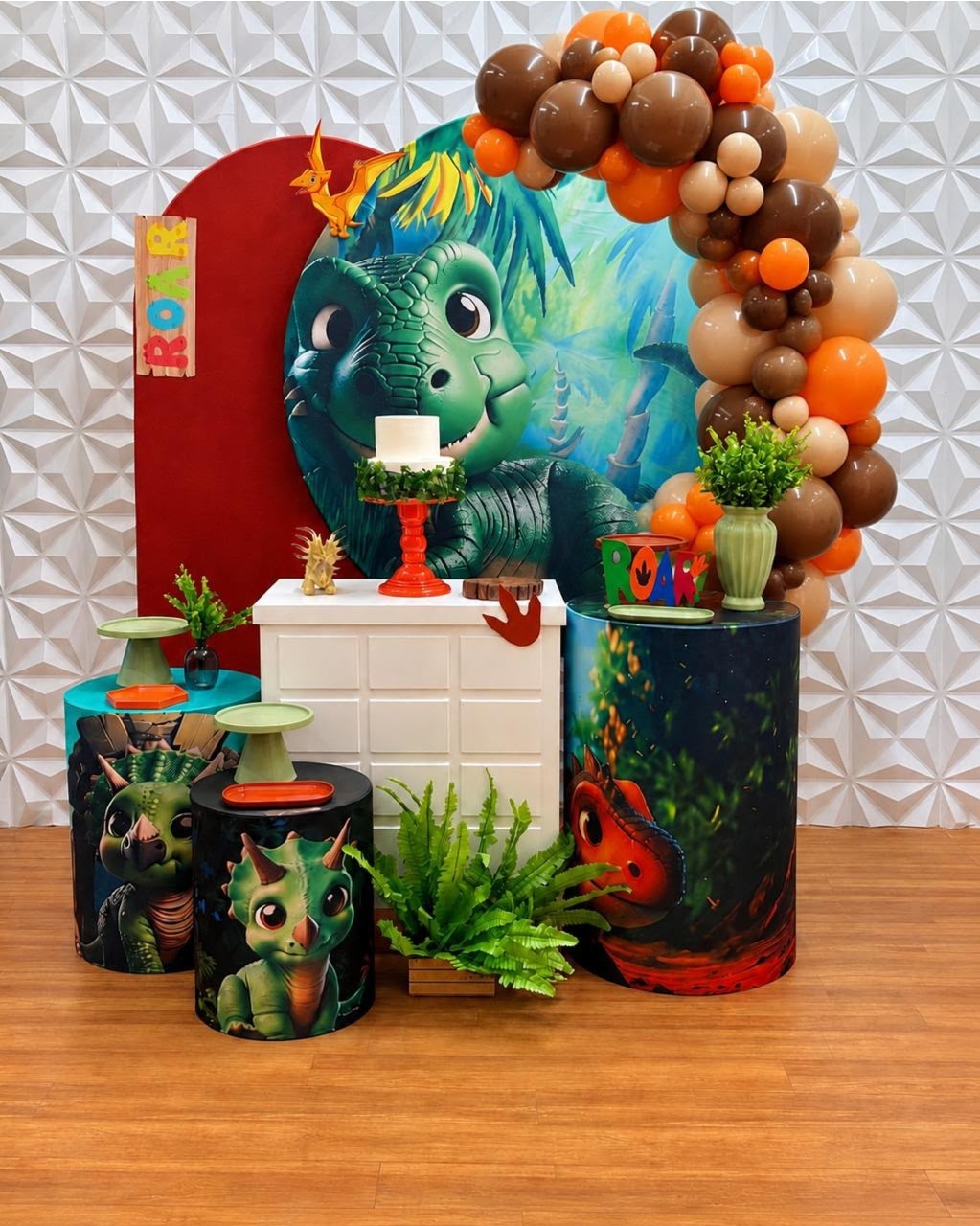 Kit Ouro Dinossauro Baby (Cute) K-3253 - EncantAí