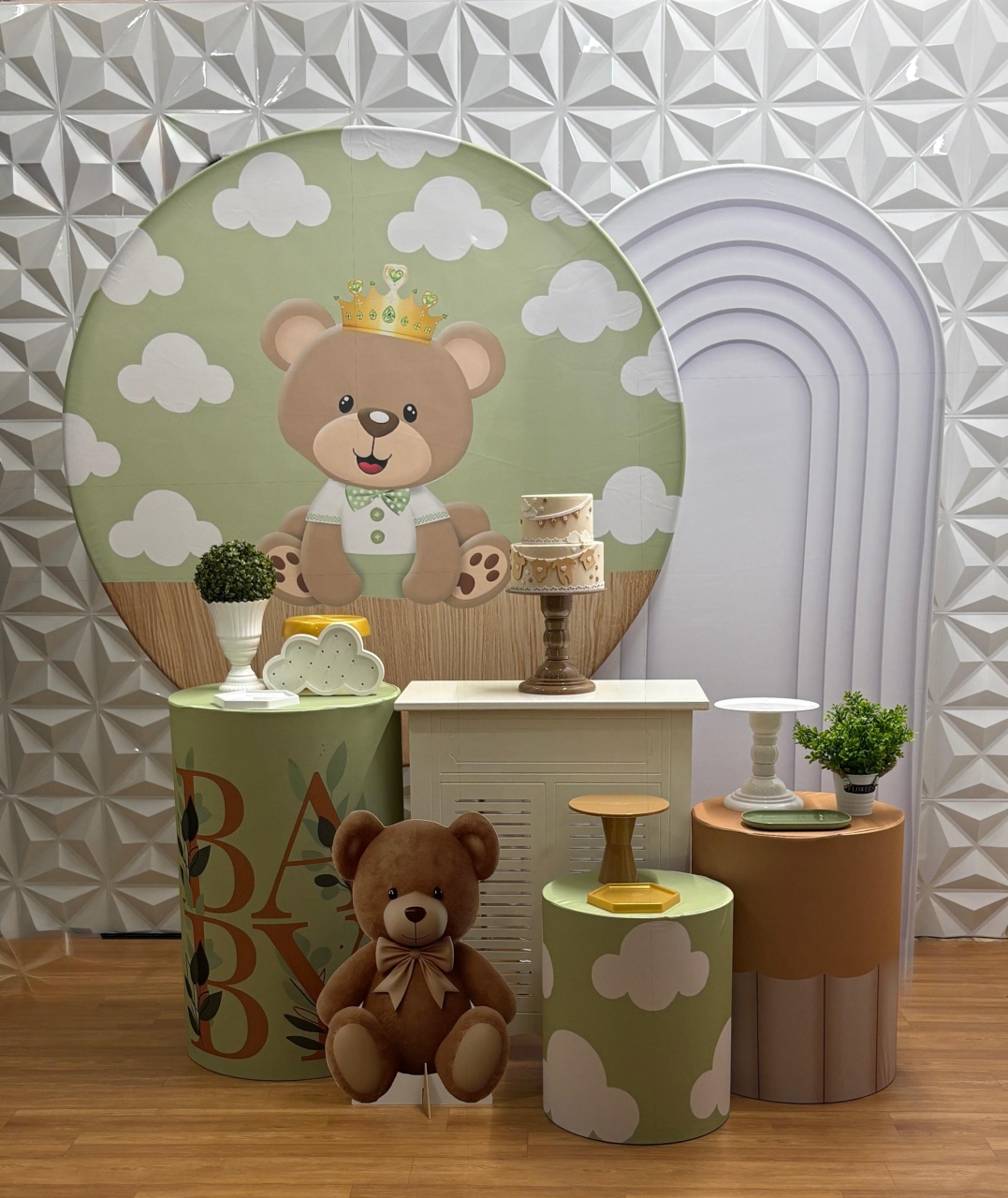 Kit Chá de Bebê - Ouro (K-4106) - EncantAí