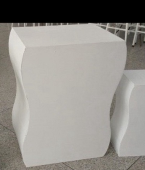 Mesa Onda Unitária Branca - Brilhar Festas e Locações