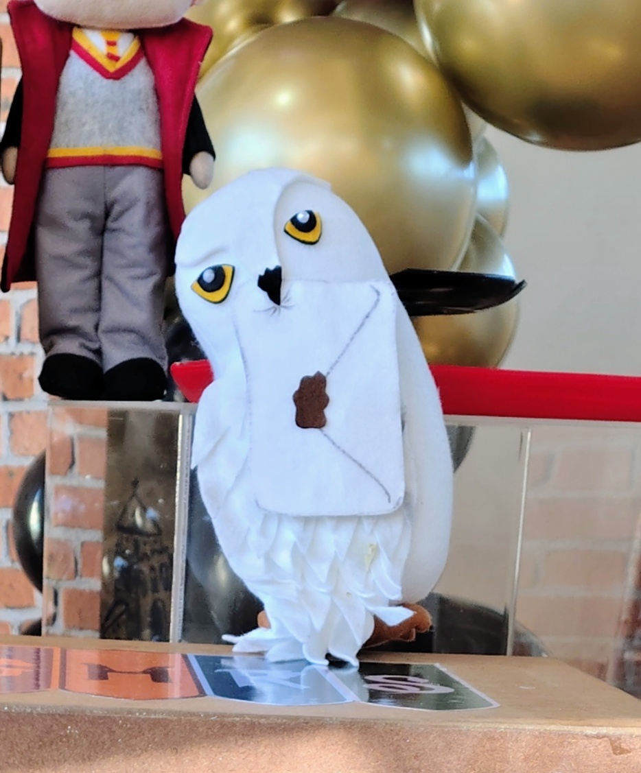 Coruja Harry Potter - Brilhar Festas e Locações