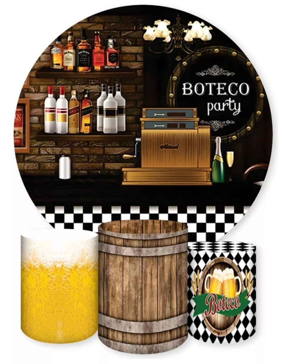 Kit Capas Boteco Party - Brilhar Festas e Locações
