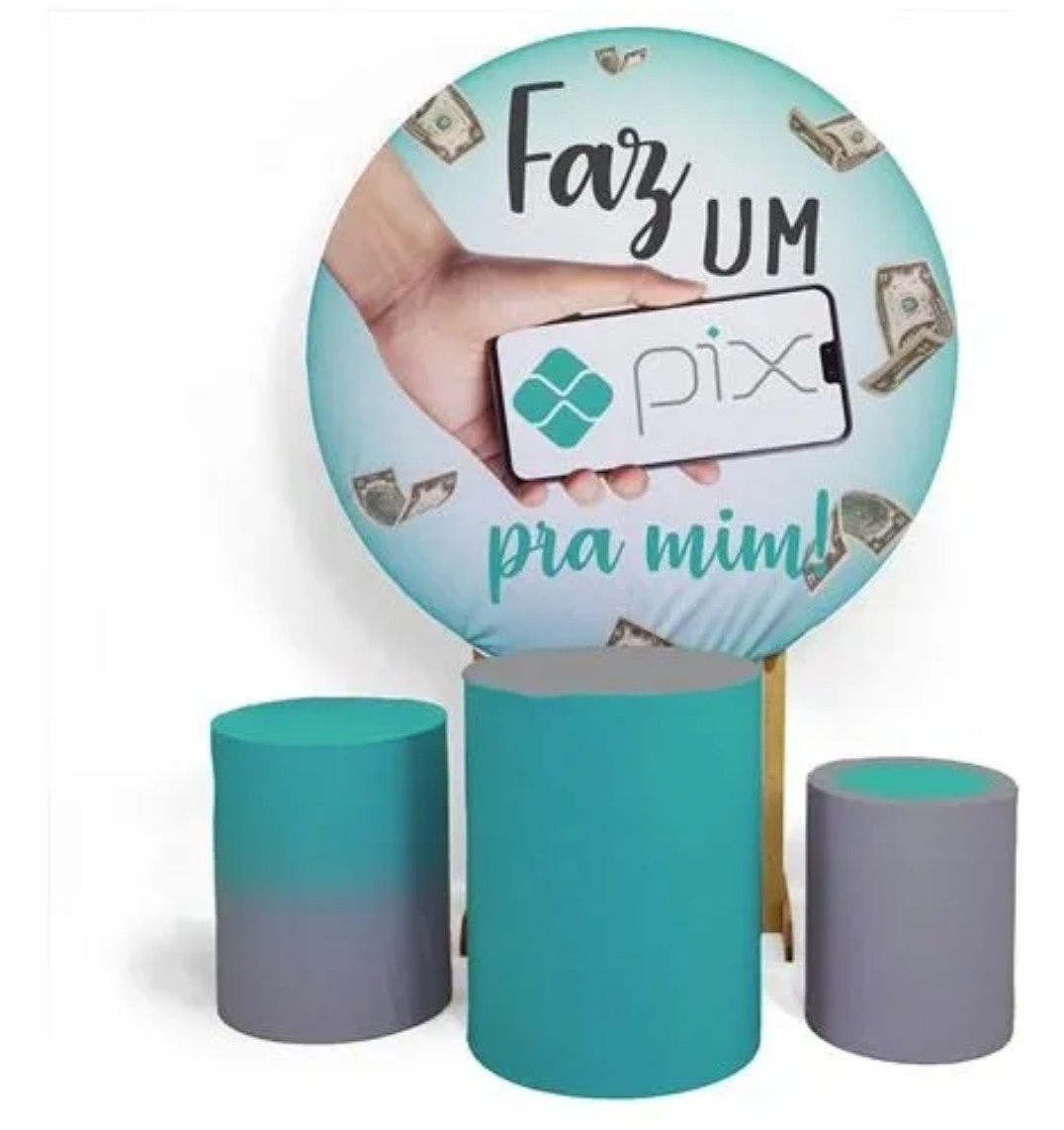 Kit Capas Faz Um Pix - Brilhar Festas e Locações